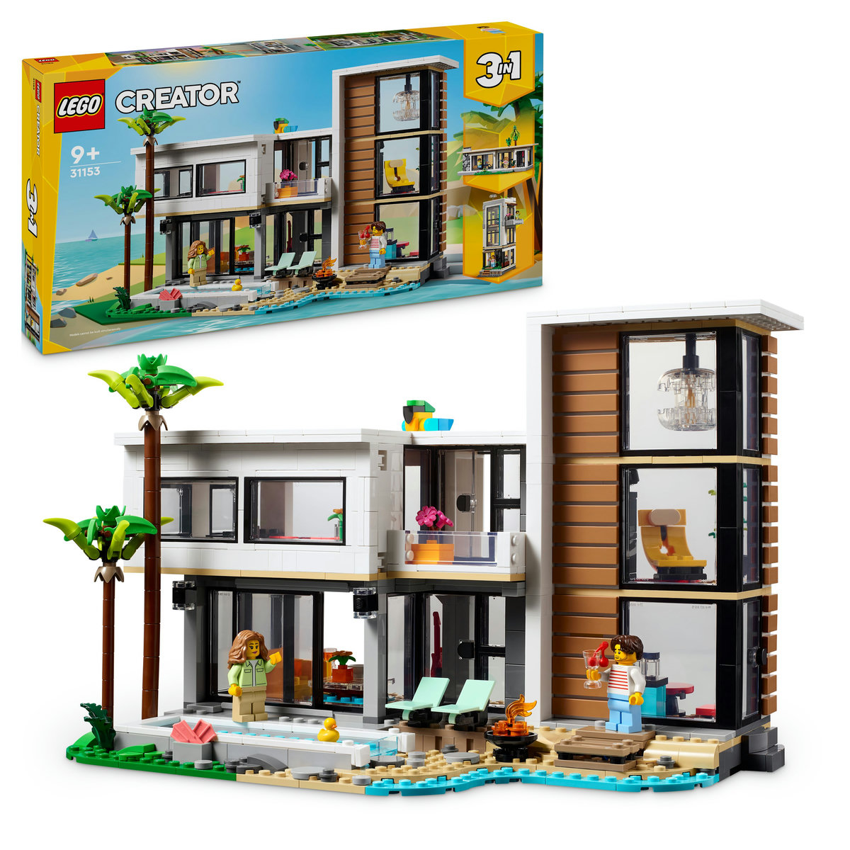 LEGO - Casa moderna - Ambalaj deteriorat