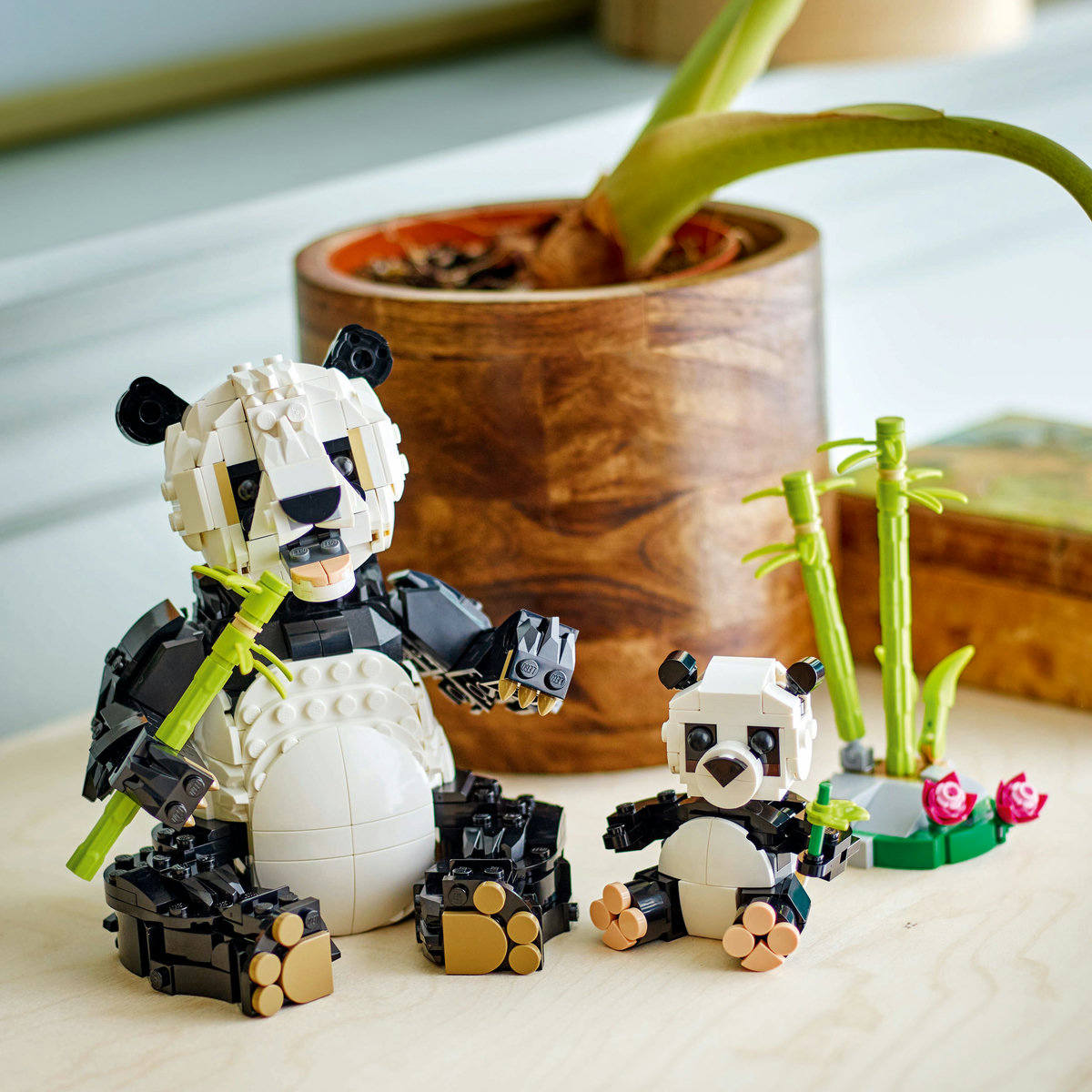 Animale salbatice: Familia de ursi panda - Ambalaj deteriorat [7]