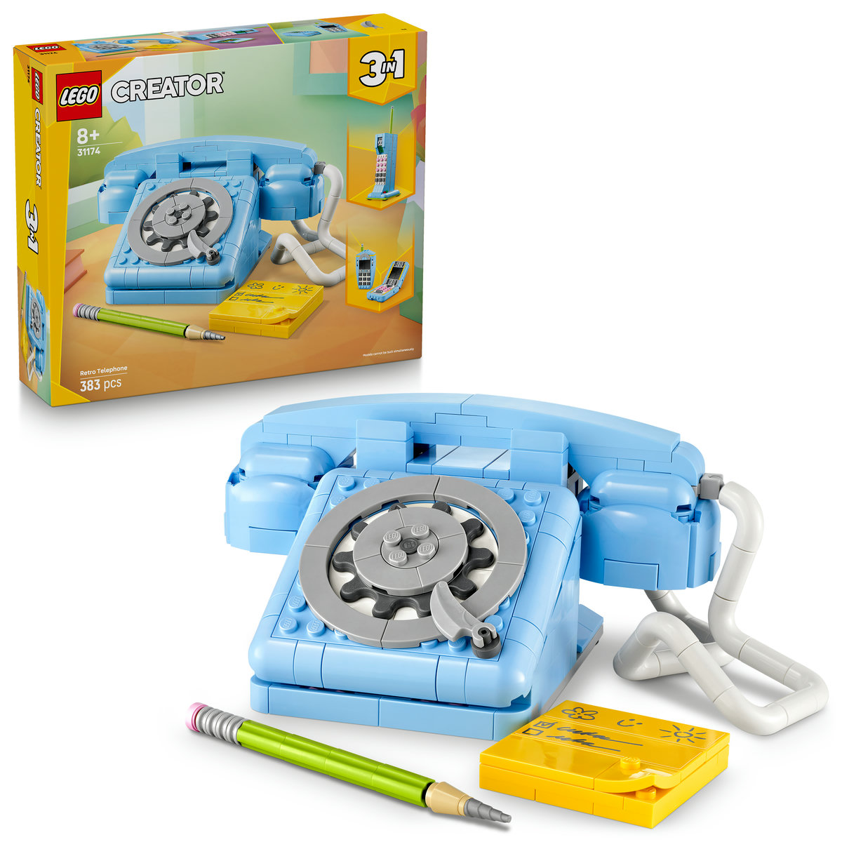 LEGO - Telefon retro - Ambalaj deteriorat
