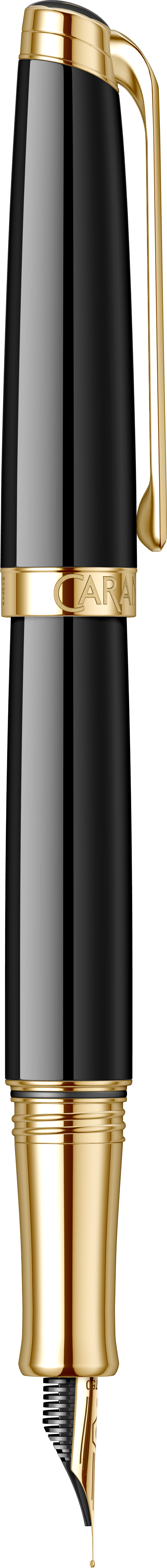 Stilou Ebony Black GT cu penita aur 18K [3]