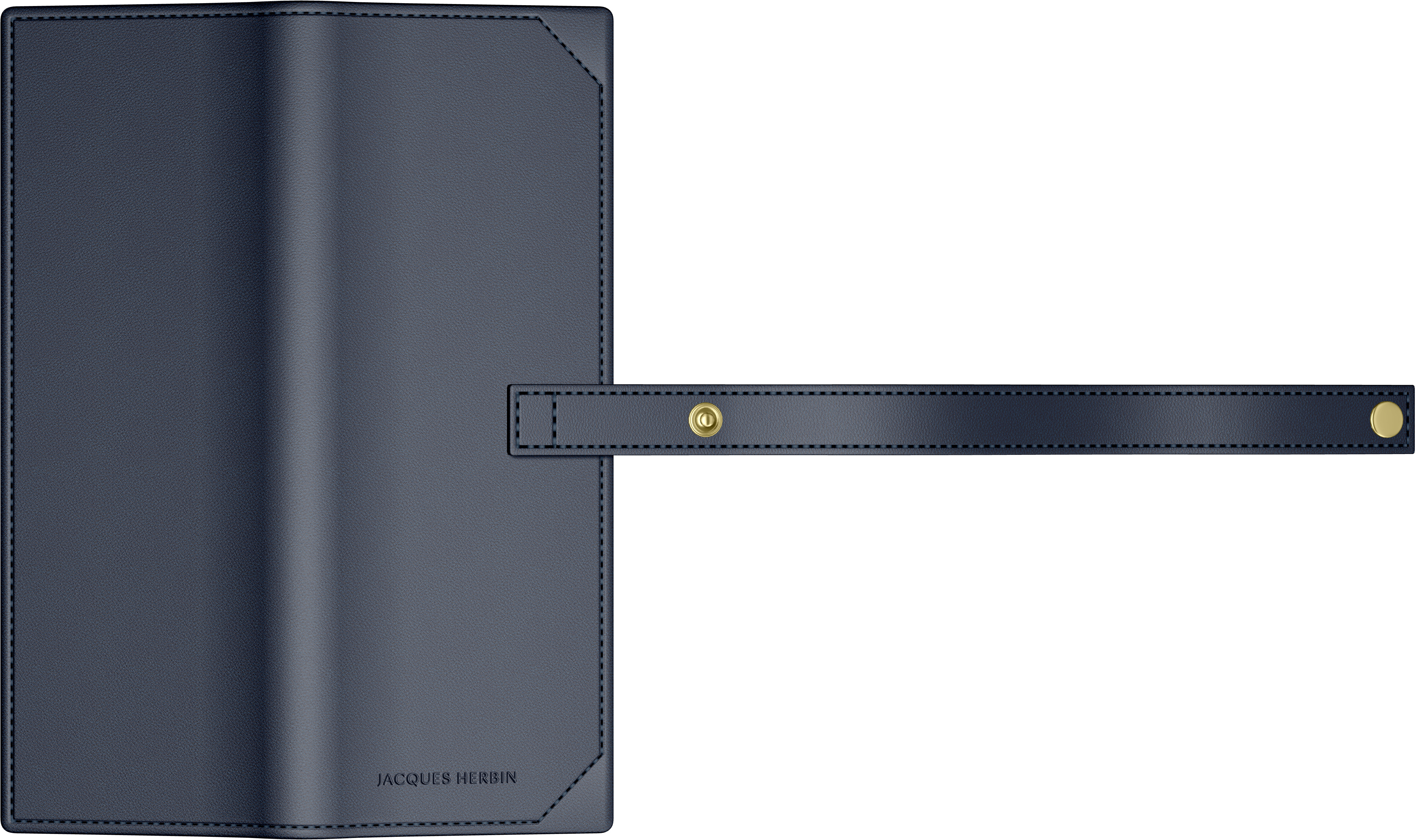Etui Piele Collector's Navy blue - 2 Piese [3]