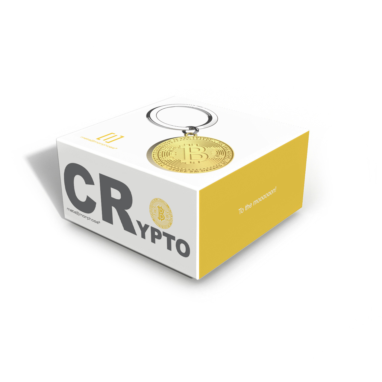 Breloc bitcoin crypto, Metalmorphose [3]