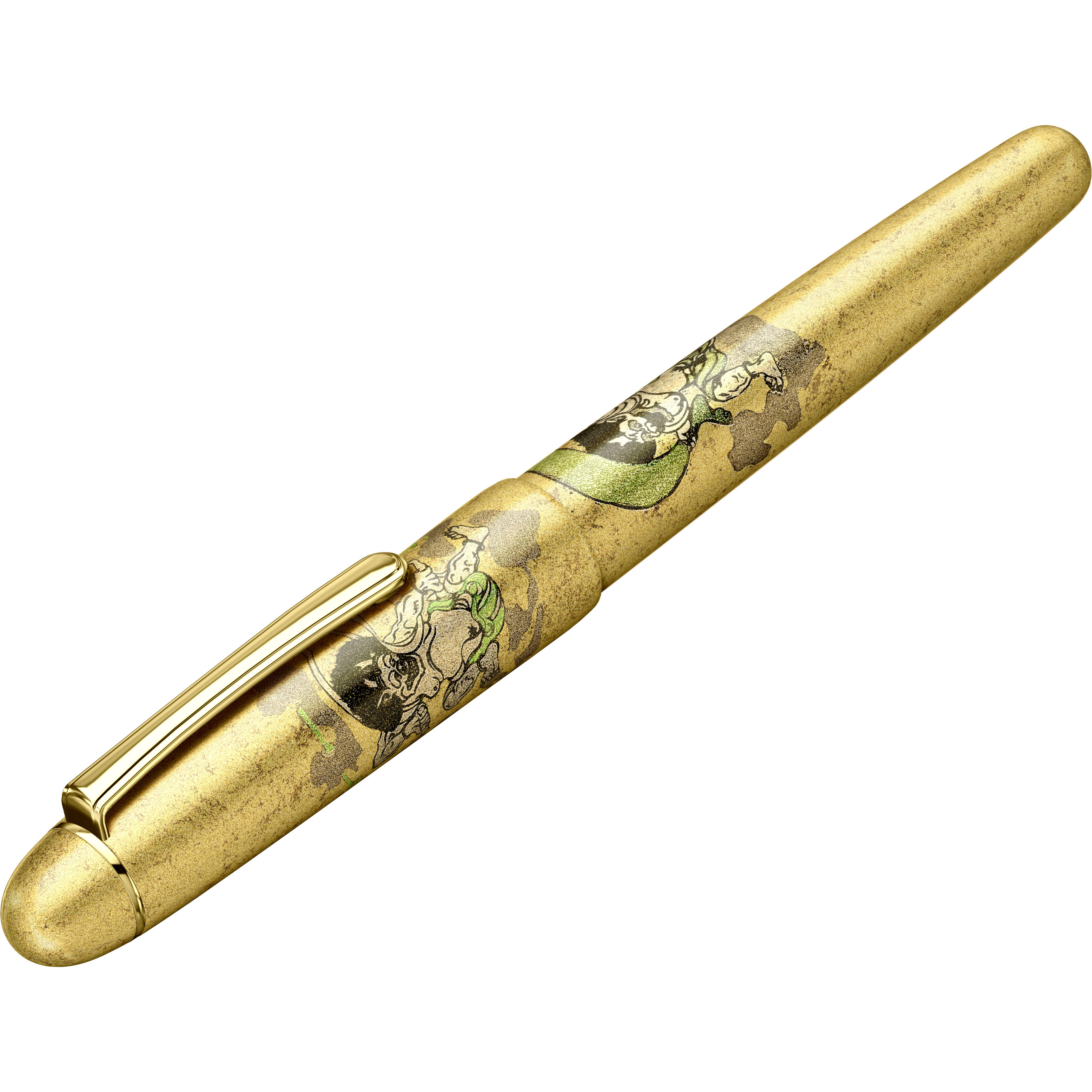 Stilou Kanazawa Gold Leaf Fujin Raijin GT F [4]