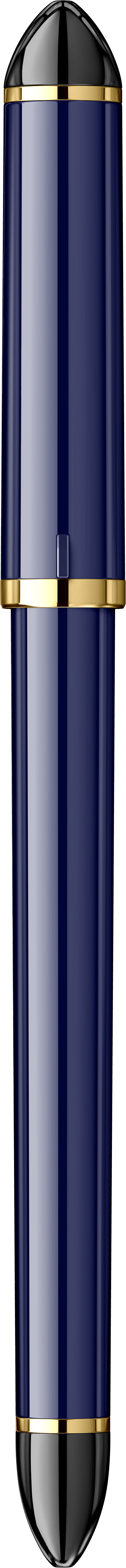 Stilou Caligrafic Fude de Mannen Dark Blue GT 40º Nib [3]