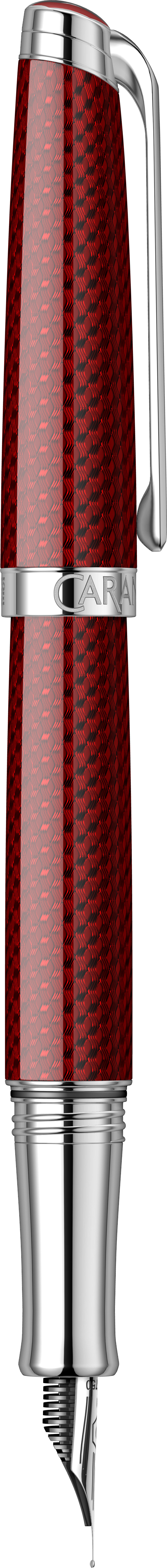 Stilou Rouge Carmin SRT cu penita aur 18K [3]