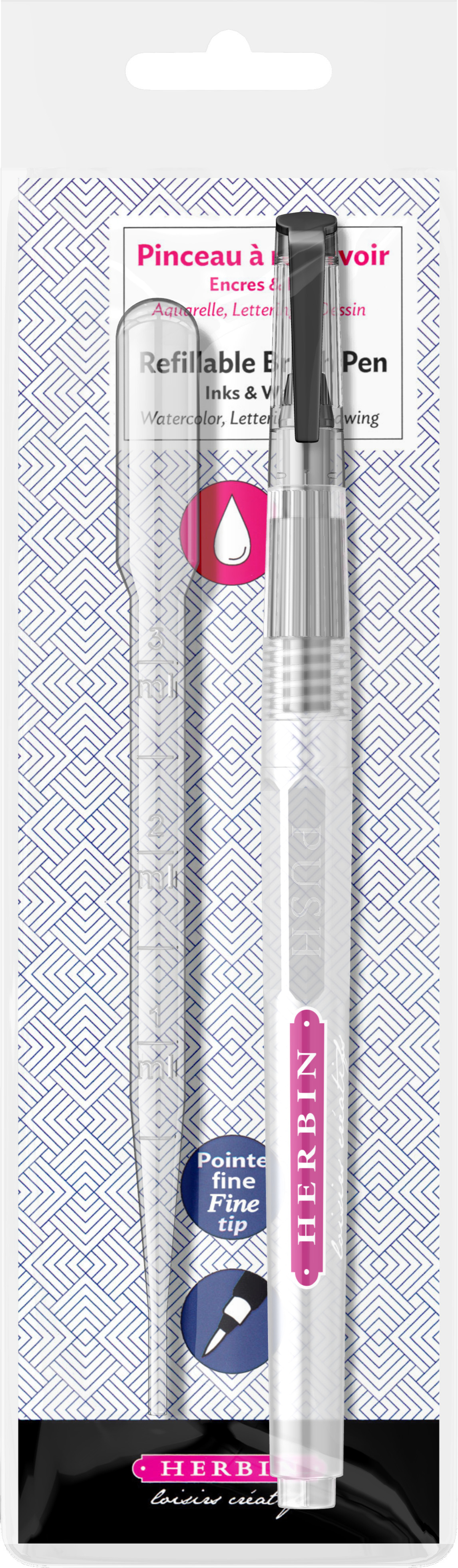 Marker creativ reincarcabil - vf pensula fine [3]