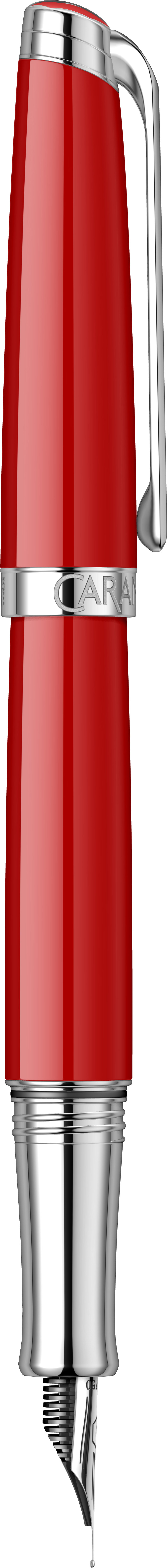 Stilou Scarlet Red SRT cu penita aur 18K [3]