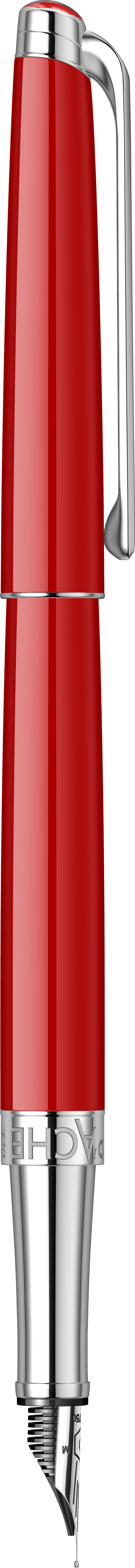 Stilou slim Scarlet Red SRT cu penita aur 18k [3]