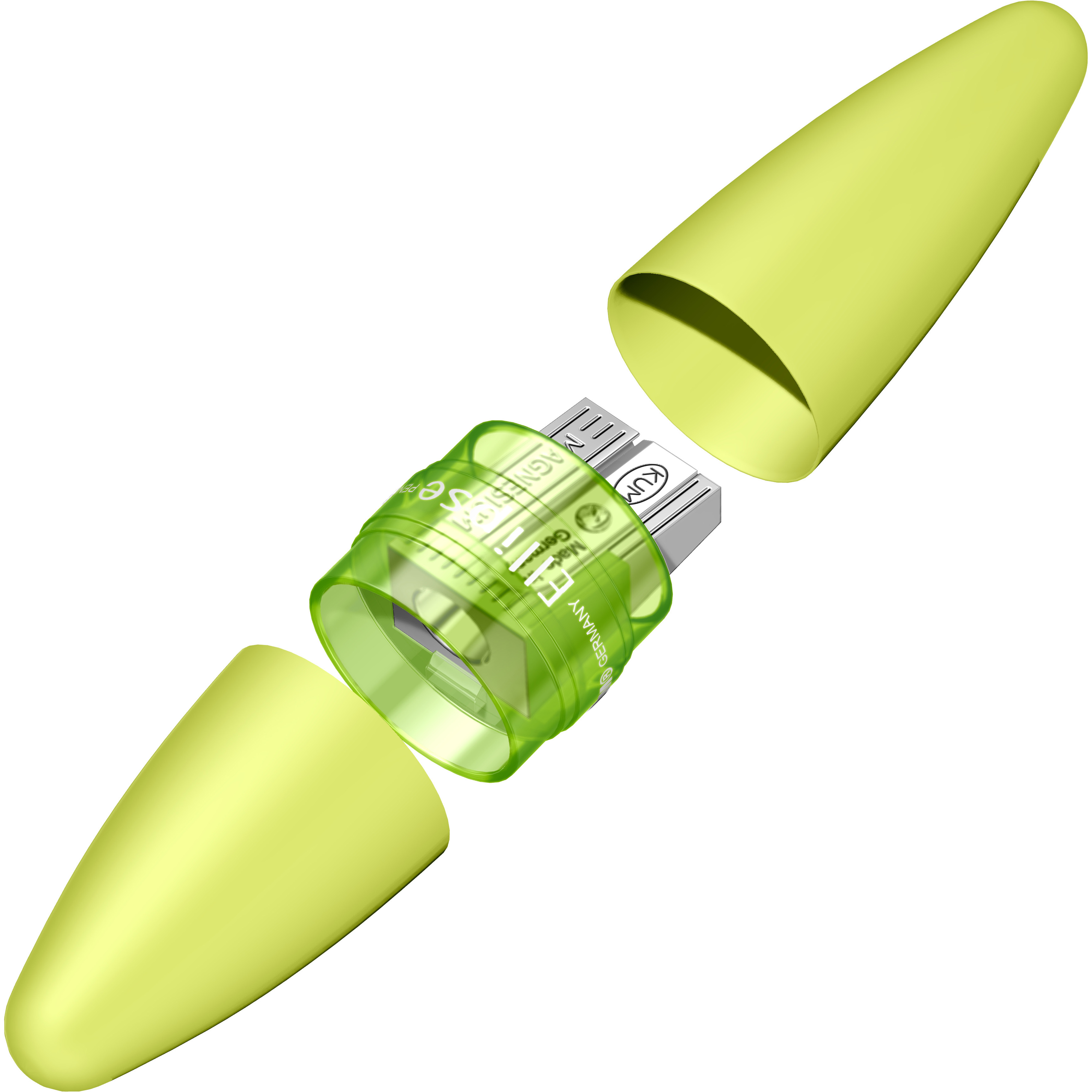 Ascutitoare KUM Ellipse M1 container green [4]