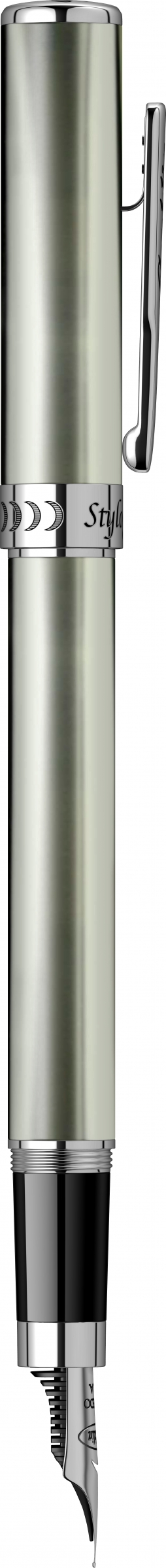 Stylograph Matte Finish Polar White Stilou [3]