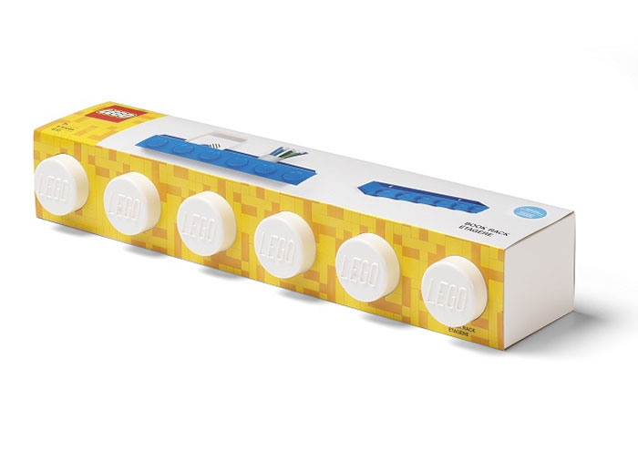 Suport LEGO pentru carti - Alb [2]