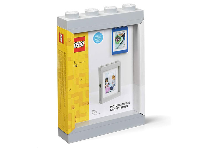 Decoratiuni si accesorii - Rama Foto LEGO - Gri