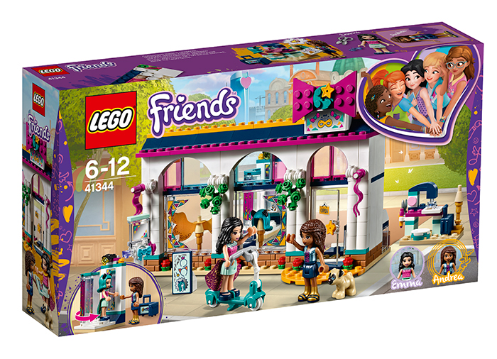 Lego Friends - Magazinul de accesorii al Andreei (41344)