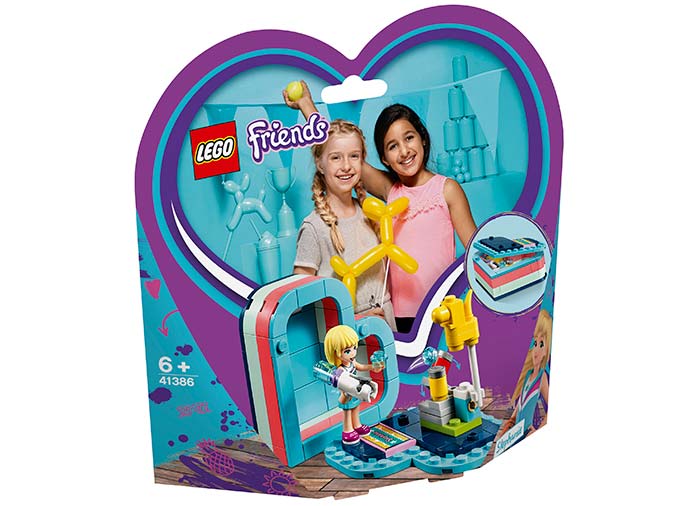 LEGO - Cutia de vara in forma de inima a Stephaniei (41386)
