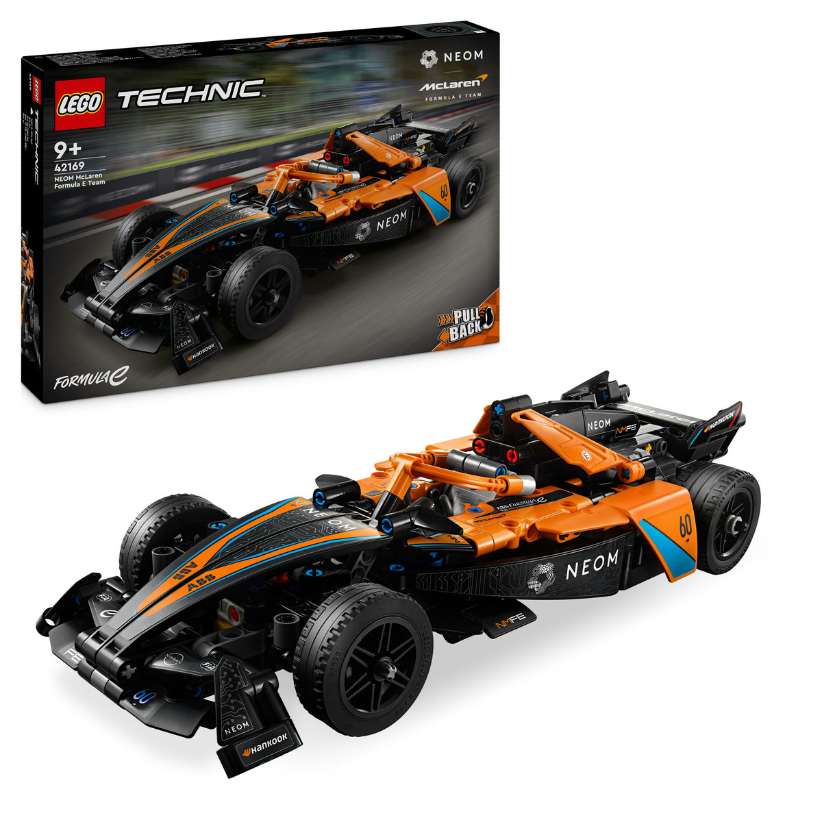 LEGO - Masina de cursa NEOM McLaren Formula E - Ambalaj deteriorat