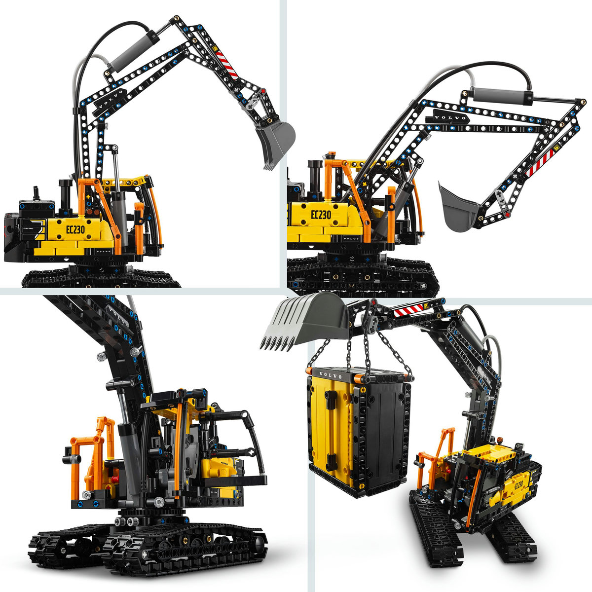 Camionul FMX si excavatorul electric EC230 de la Volvo - Ambalaj [8]