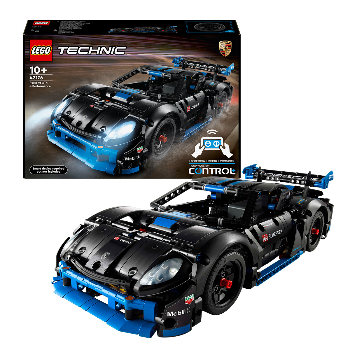 LEGO - Masina de curse Porsche GT4 e-Performance - Ambalaj deteriorat