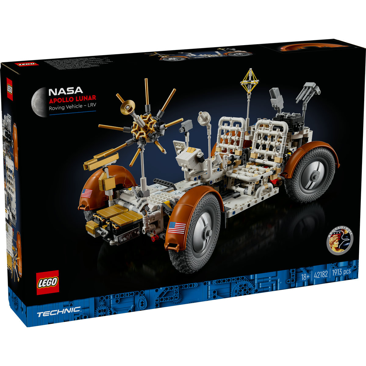 Roverul selenar din misiunile NASA Apollo - Ambalaj deteriorat [1]