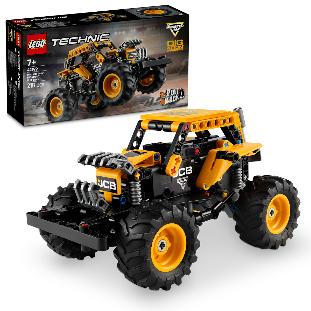 LEGO - Monster Jam™ DIGatron™ Pull-Back - Ambalaj deteriorat