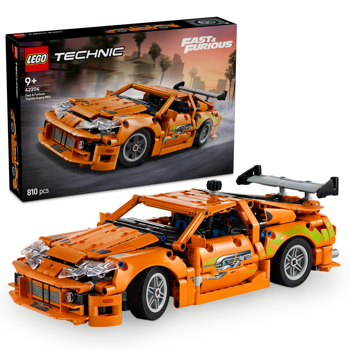 LEGO - Fast and Furious Toyota Supra MK4 - Ambalaj deteriorat