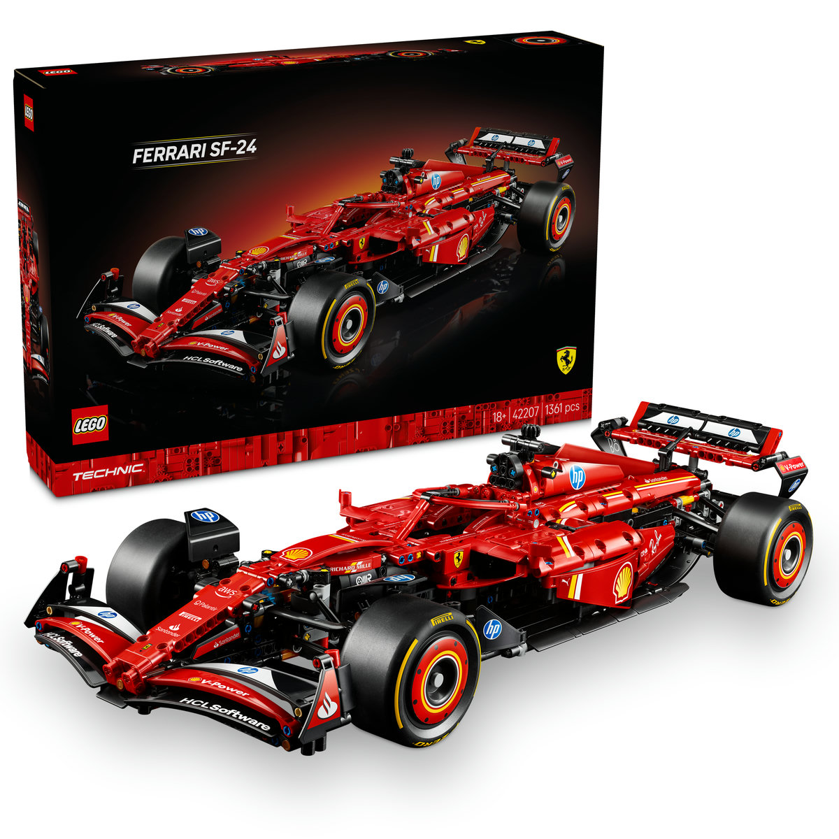 LEGO - Masina F1 Ferrari SF-24 - Ambalaj deteriorat