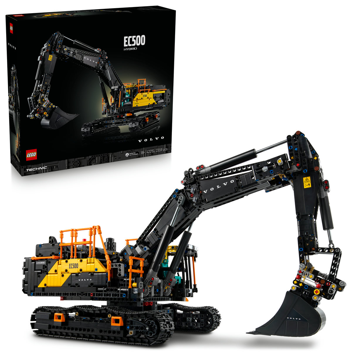 LEGO - Excavator Volvo EC500 Hybrid - Ambalaj deteriorat