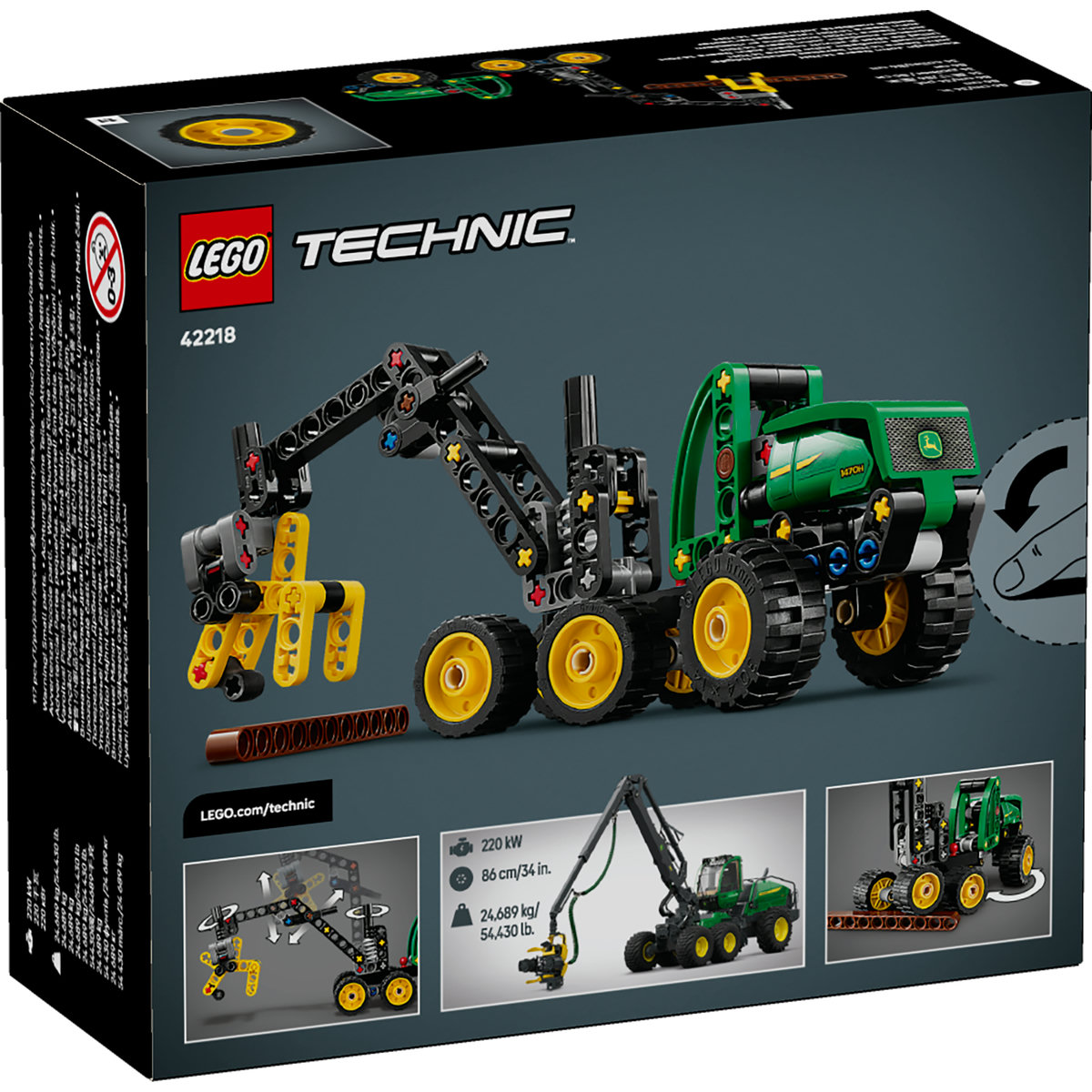 Utilaj de tăiat și stivuit copaci John Deere 1470H - Ambalaj det [2]