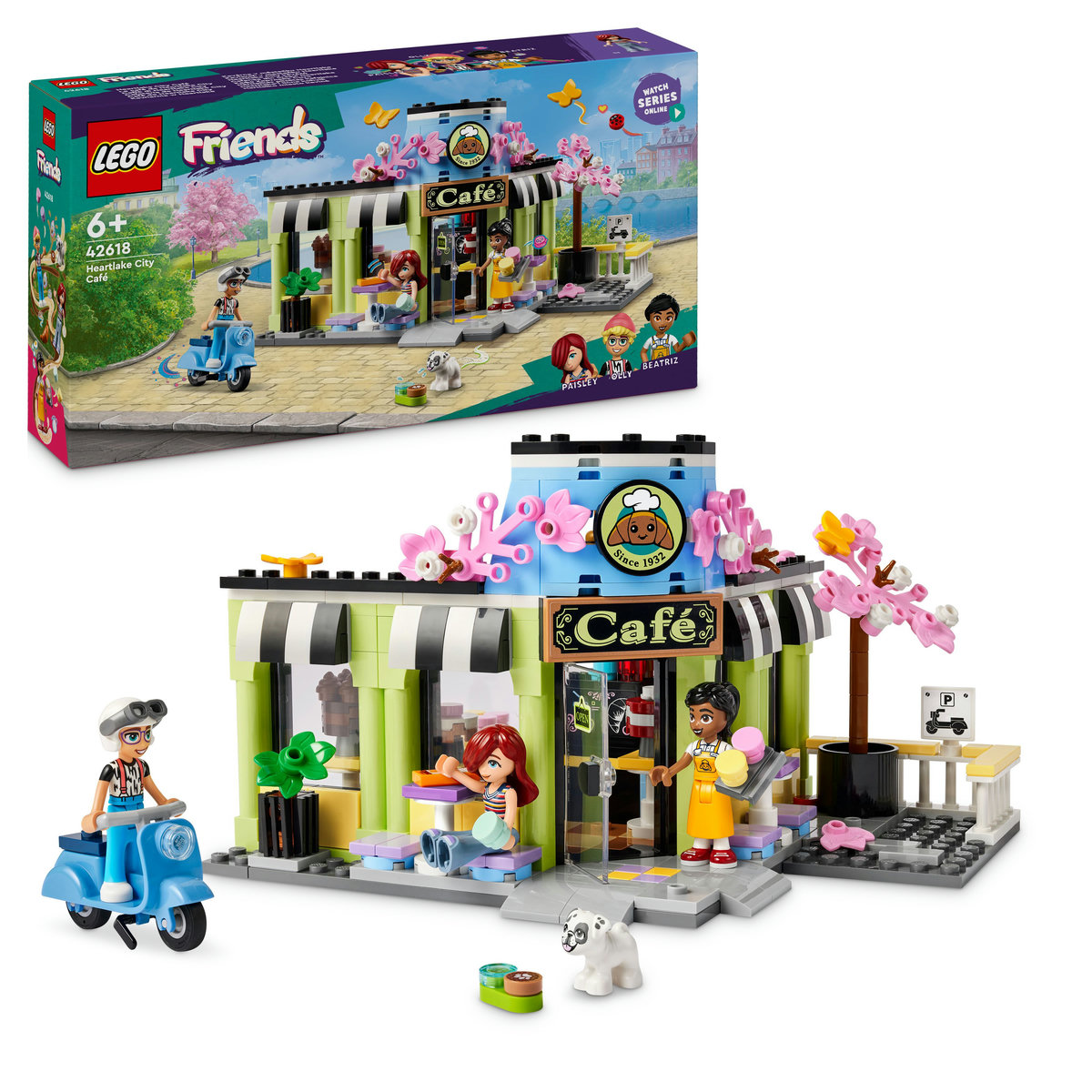 LEGO - Cafenea din orasul Heartlake - Ambalaj deteriorat