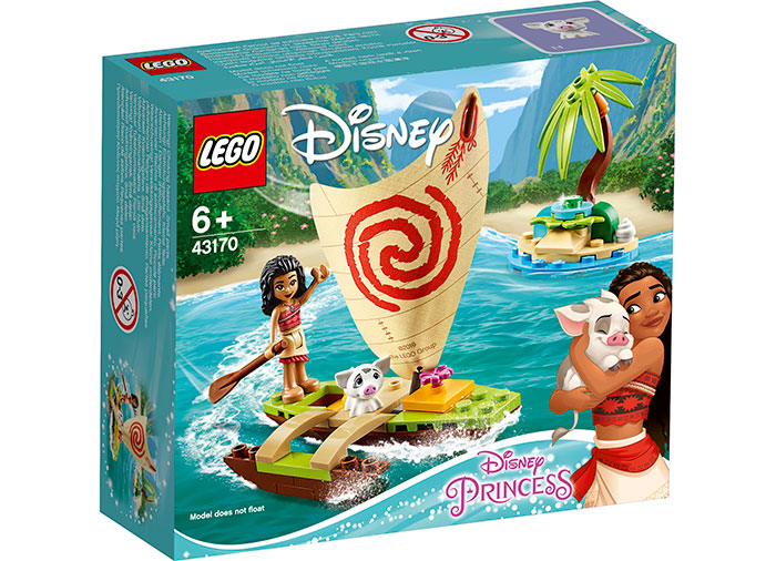 Lego Disney - Aventura pe ocean a Moanei (43170)