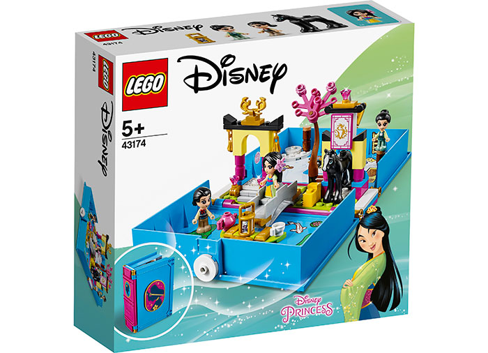 Lego Disney - Aventuri din cartea de povesti cu Mulan (43174)