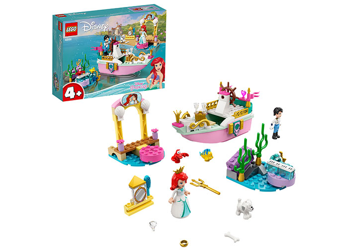 Lego Disney - Barcuta de sarbatoare a lui Ariel