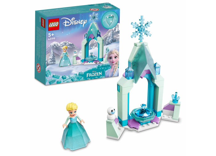Lego Disney - Curtea Castelului lui Elsa - Ambalaj deteriorat