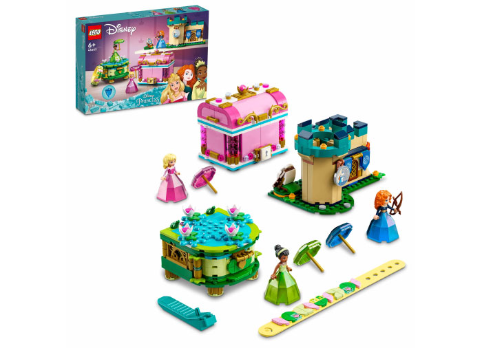 Lego Disney - Creatiile fermecate ale lui Aurora, Merida si Tiana