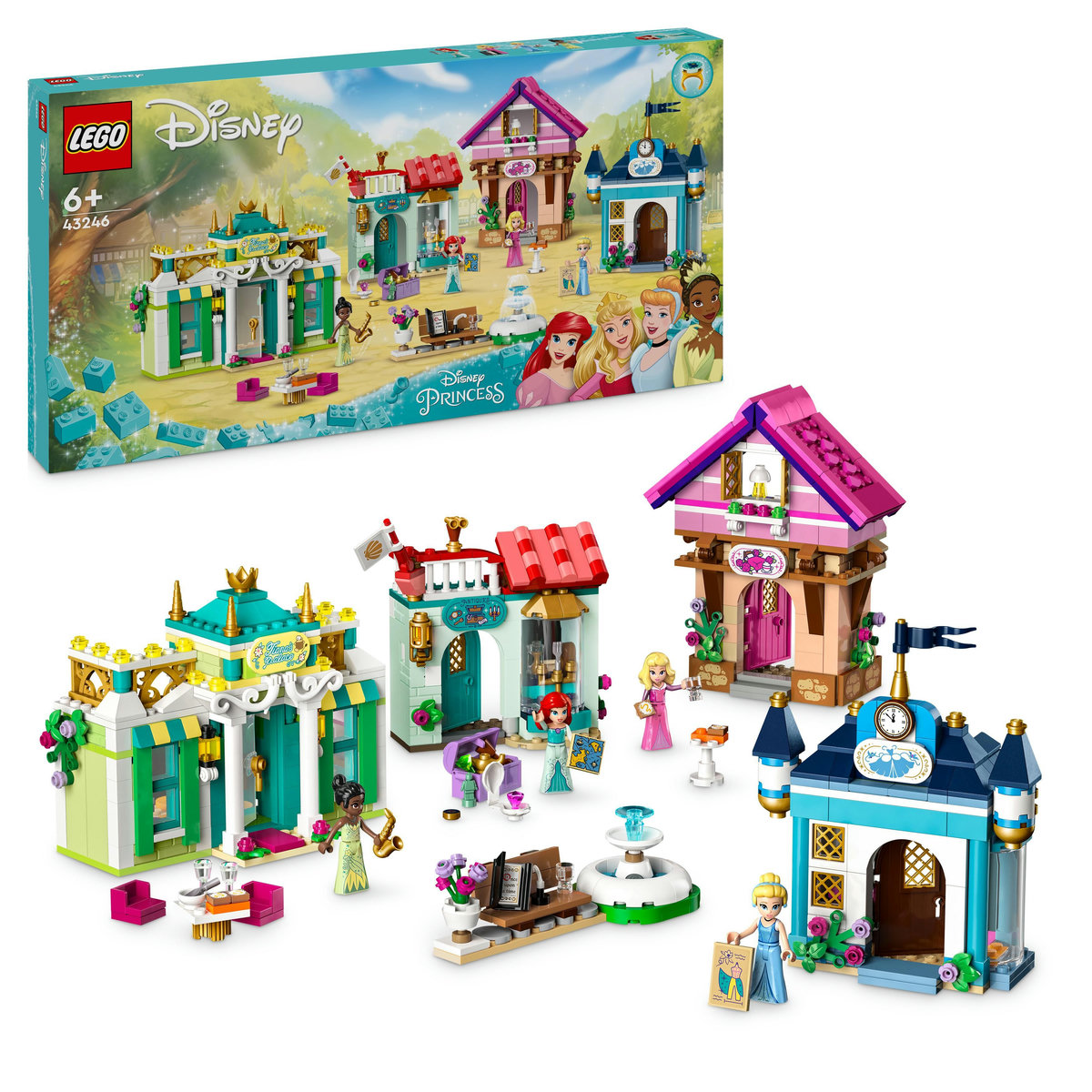 Lego Disney - Aventura printeselor Disney la piata - Ambalaj deteriorat