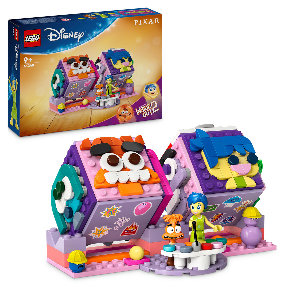 Lego Disney - Intors pe dos: Cuburi cu emotii - Ambalaj deteriorat