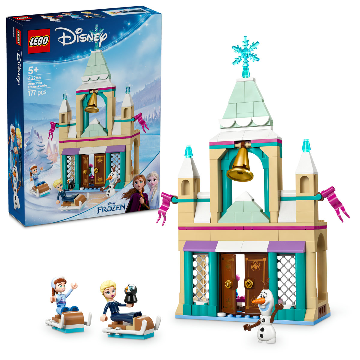 Lego Disney - Castelul Arendelle din Regatul de gheata - Ambalaj deteriorat