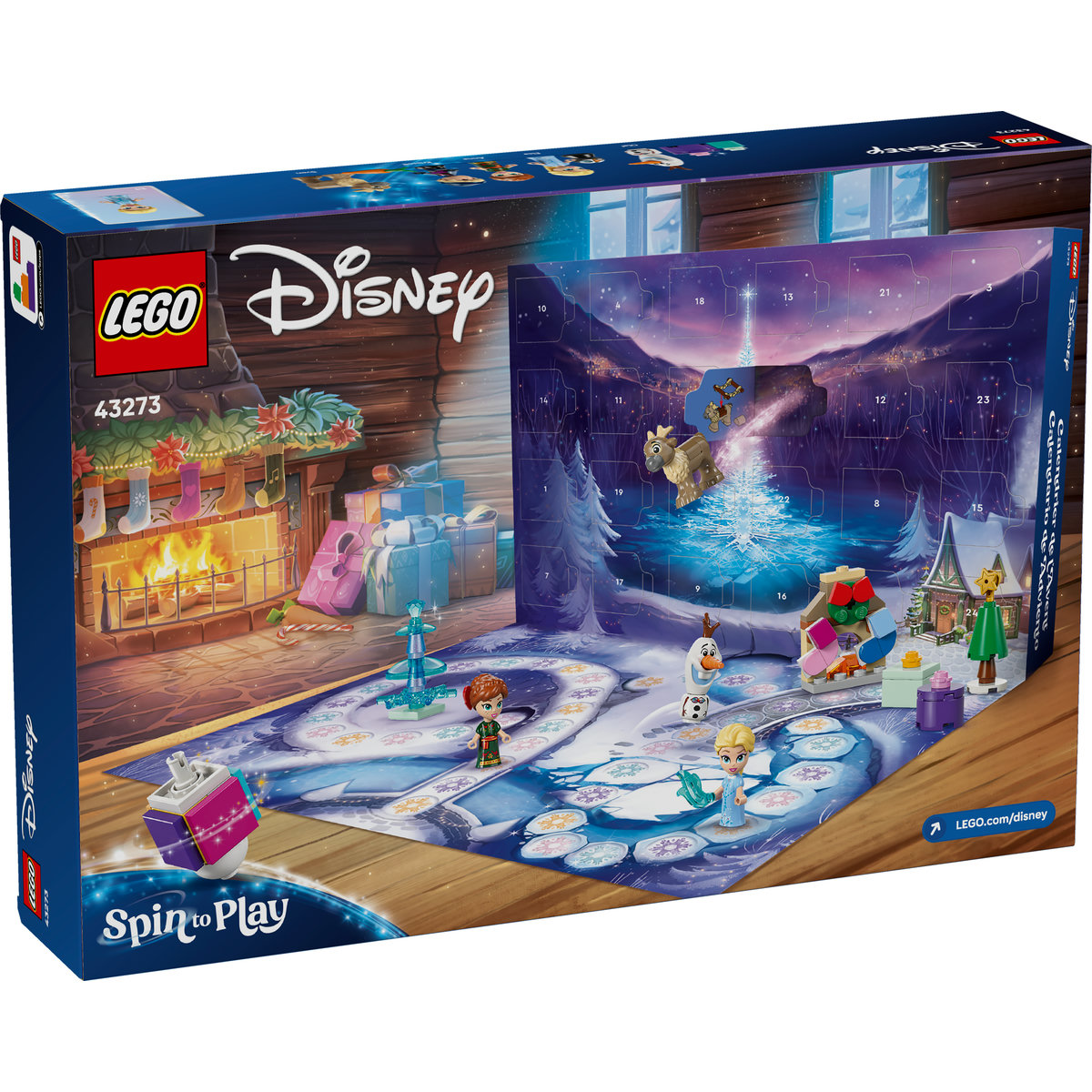LEGO ǀ Disney Regatul de gheaţă Calendar de advent 2025 - Ambala [2]