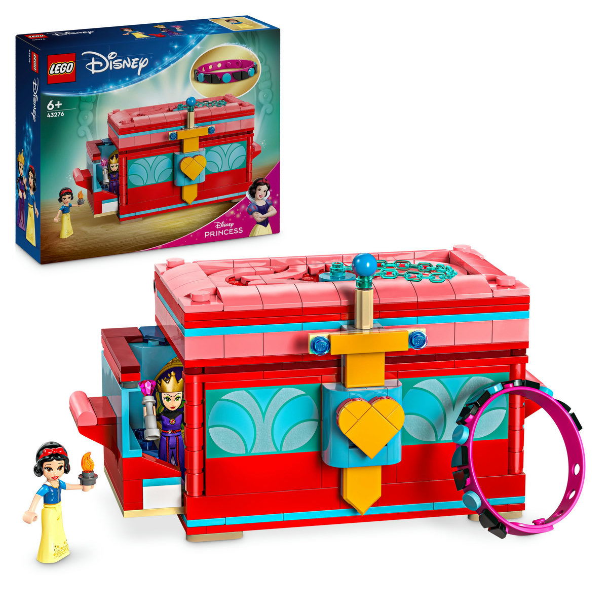 Lego Disney - Cutia cu bijuterii a Albei ca Zapada - Ambalaj deteriorat