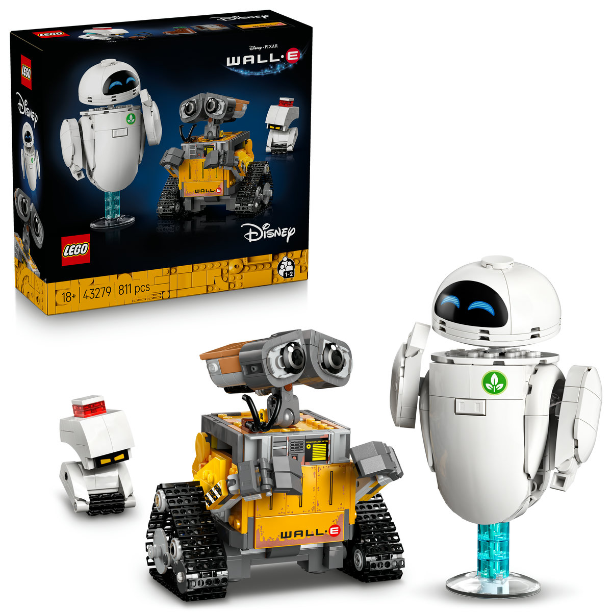 Lego Disney - WALL-E şi EVE - Ambalaj deteriorat