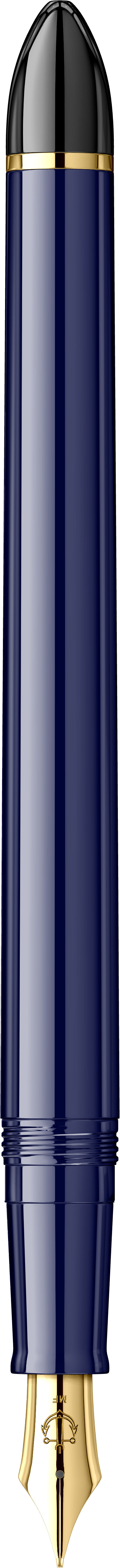 Stilou Caligrafic Fude de Mannen Dark Blue GT 40º Nib [4]