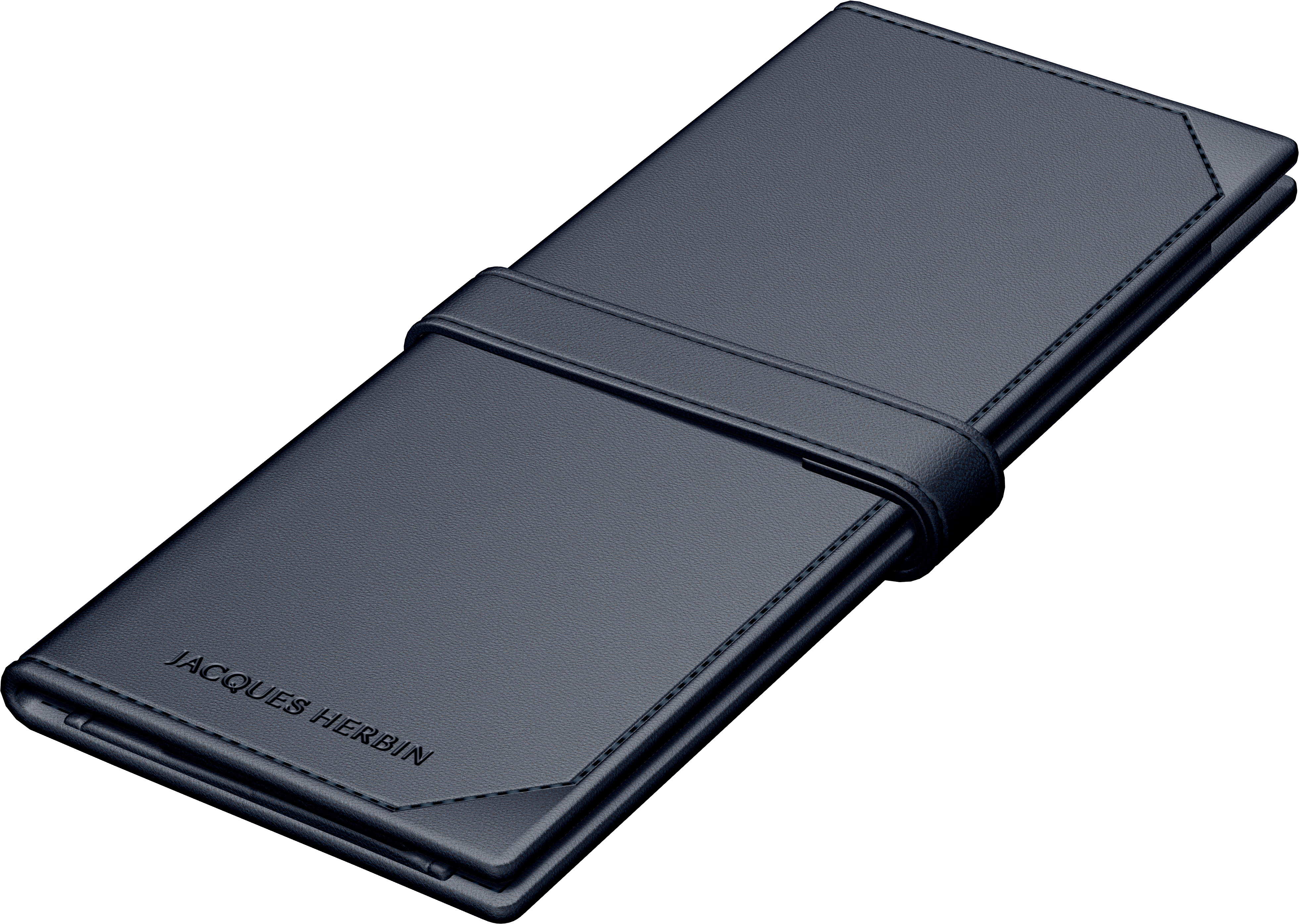 Etui Piele Collector's Navy blue - 2 Piese [4]