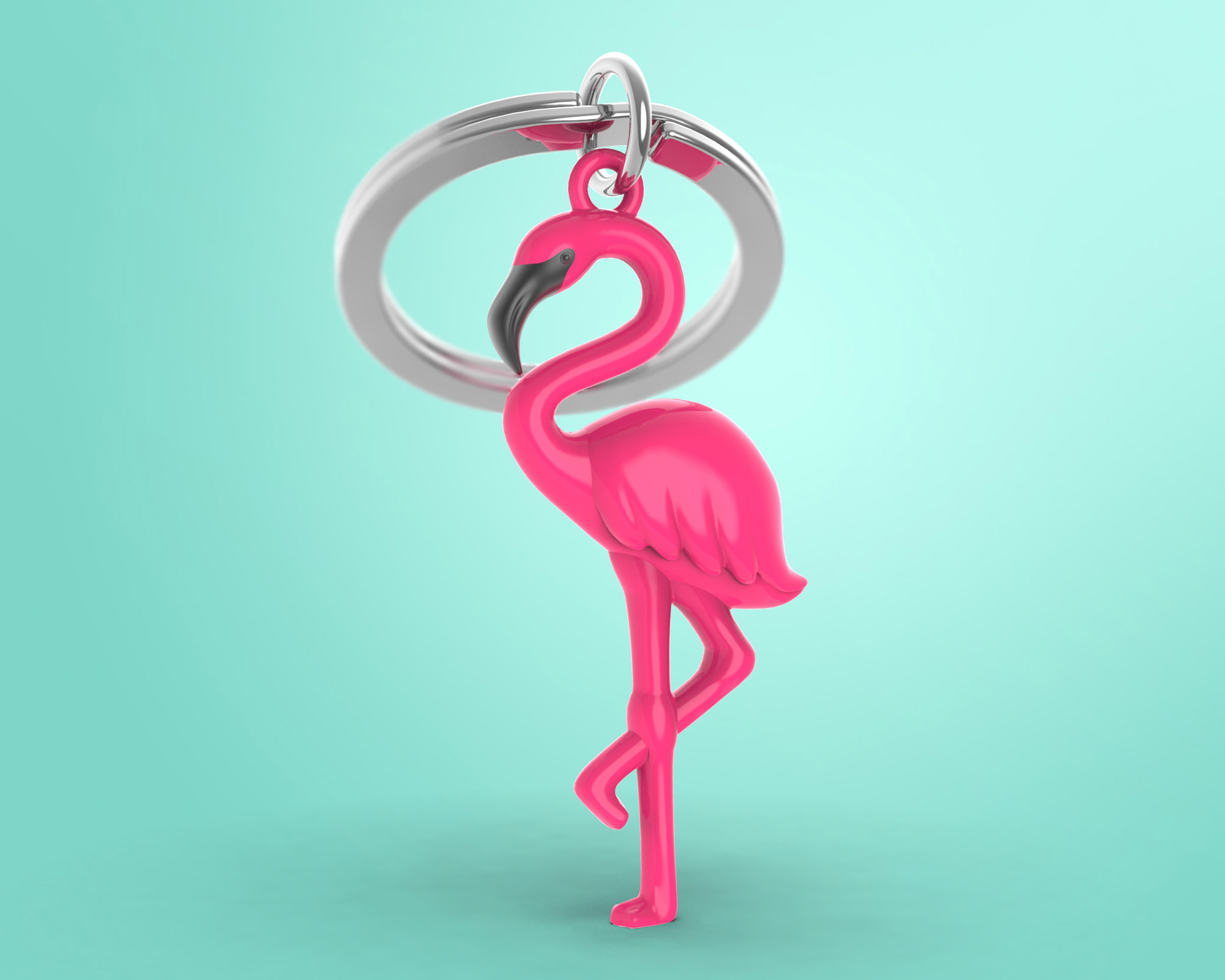 Breloc flamingo, Metalmorphose [4]