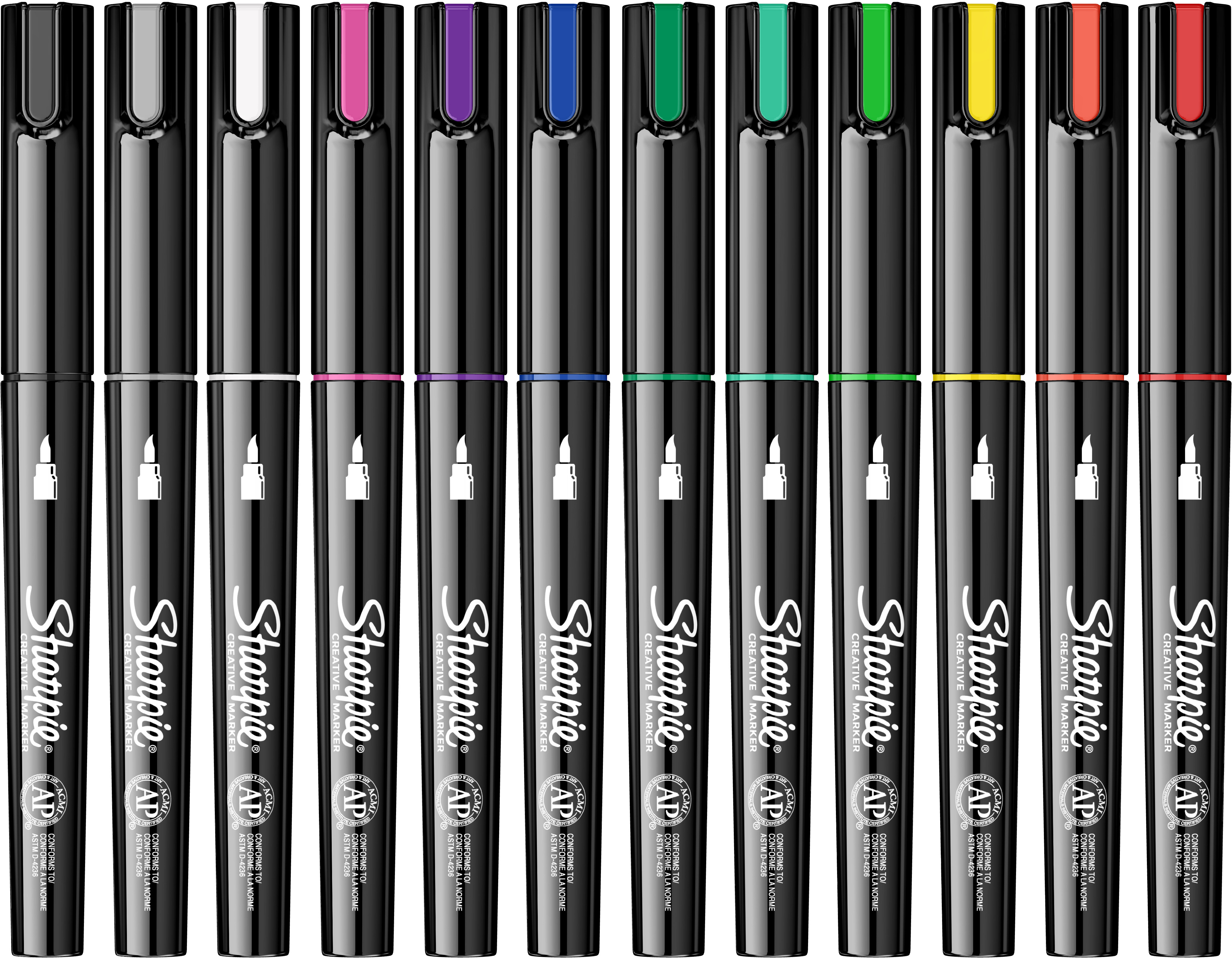 Set 12 Creative Marker - vf pensula [4]