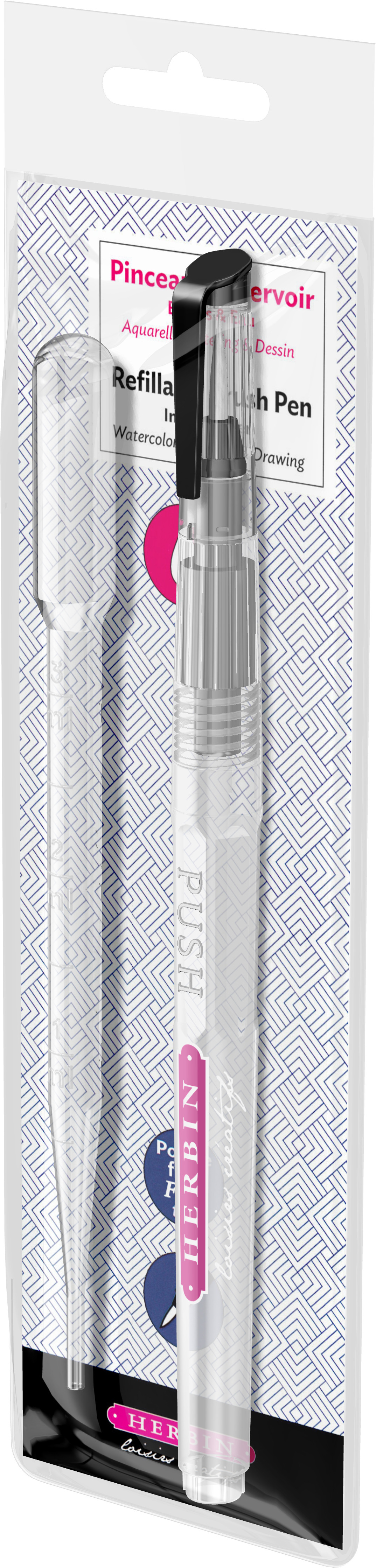 Marker creativ reincarcabil - vf pensula fine [4]