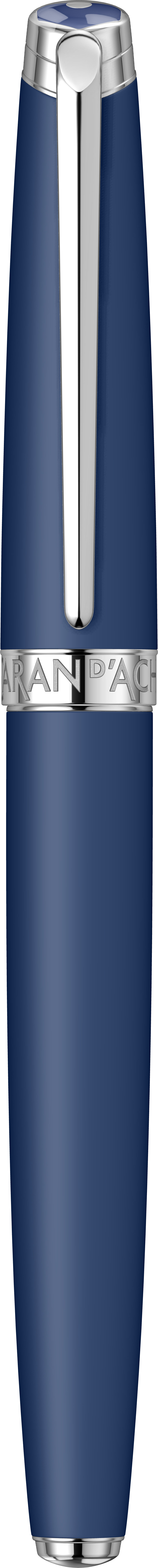 Stilou Matte Blue SRT cu penita aur 18K [4]