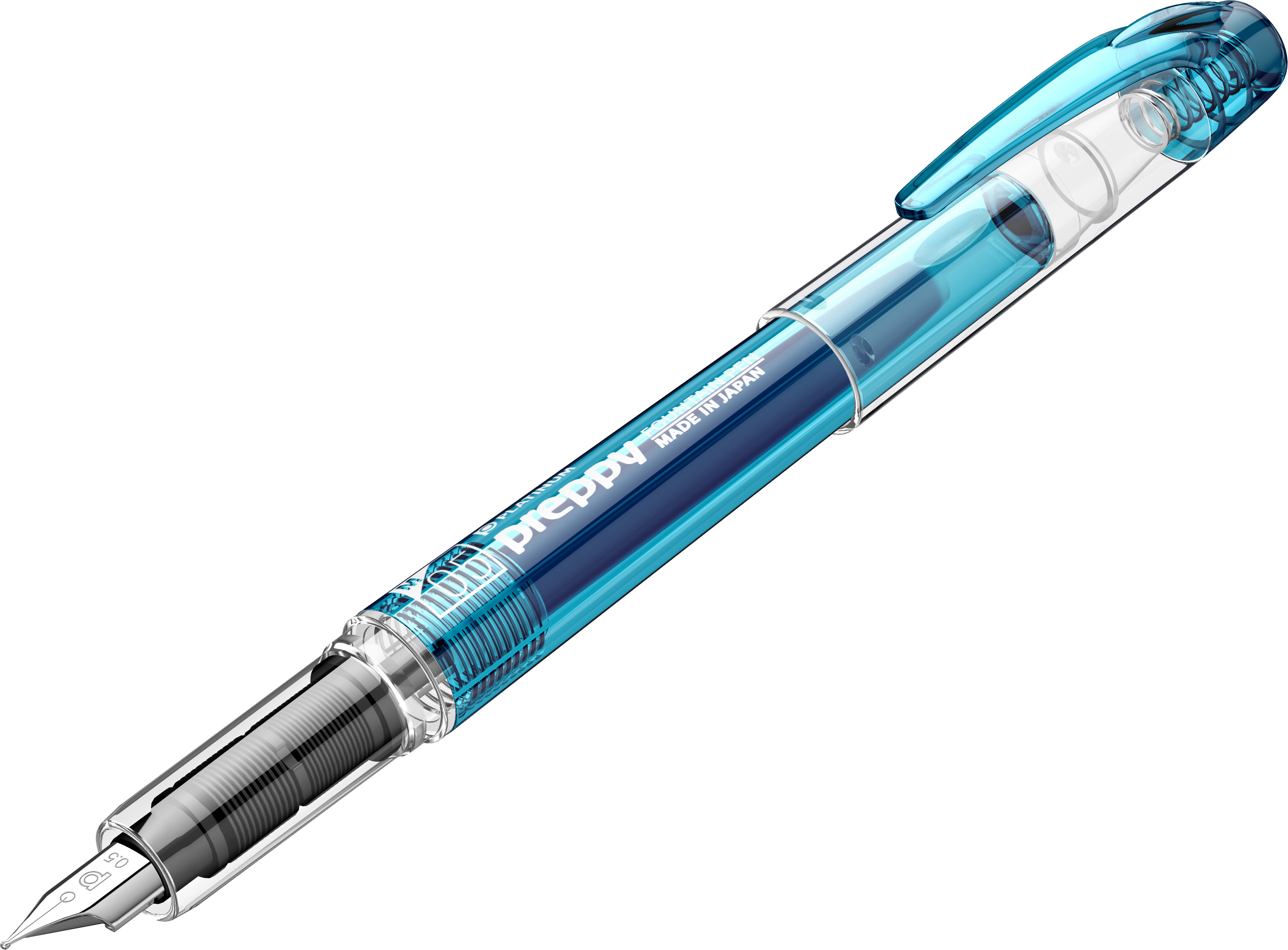 Stilou Platinum Preppy Blue Black 0.5 M [4]