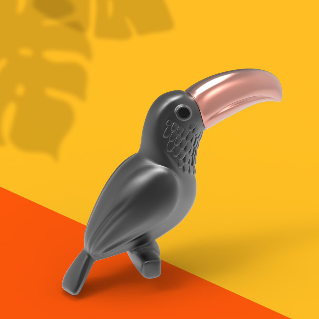 Breloc Tucan Metalmosphose [4]