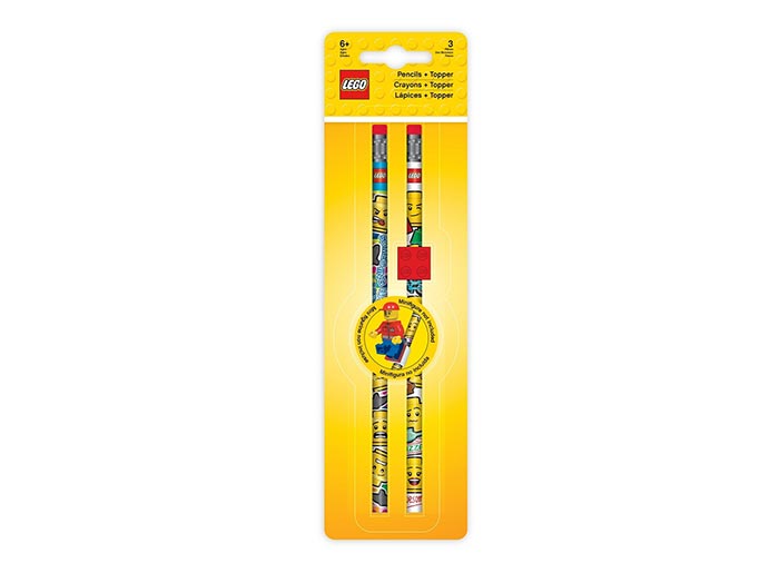 LEGO - Set 2 creioane grafit cu topper