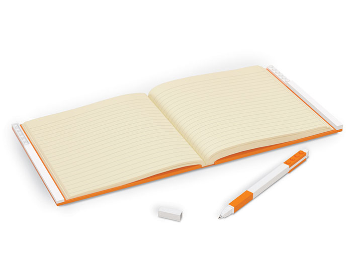Agenda cu pix LEGO - Portocaliu [1]