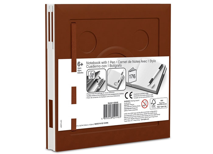 Agenda cu pix LEGO- Maro (52446) [2]